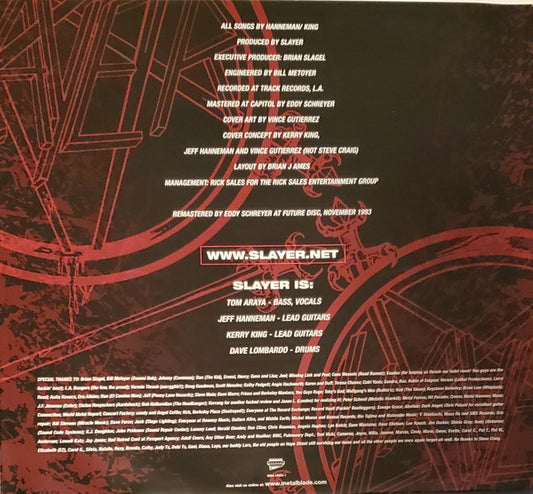 Slayer : Haunting The Chapel (12", EP, RE, RM, Cle)