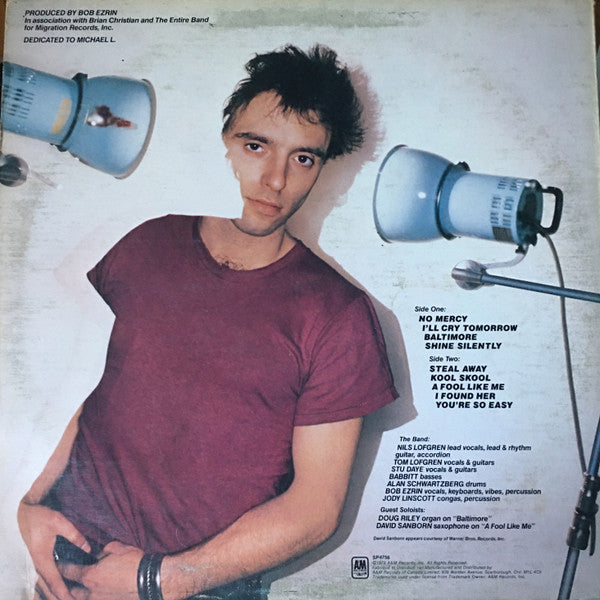 Nils Lofgren : Nils (LP, Album)