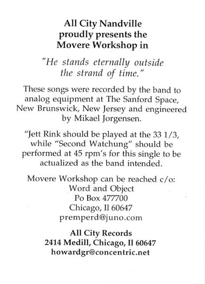 Movere Workshop : Jett Rink (7", Single)