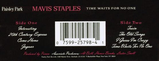 Mavis Staples : Time Waits For No One (Cass, Album)