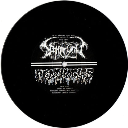 Agathocles / Nunslaughter : Trail Of Despair / Nunslaughter (7", EP, RP)