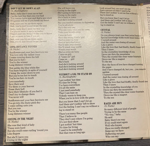 Buckingham Nicks : Buckingham Nicks (LP, Album, M/Print, 6 -)
