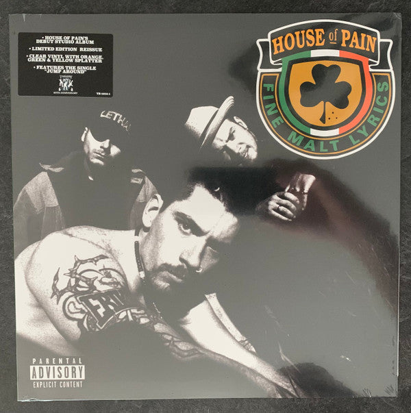 House Of Pain : House Of Pain (Fine Malt Lyrics) (LP, Album, Ltd, RE, Cle)