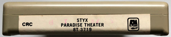 Styx : Paradise Theatre (8-Trk, Album, Club, Bei)