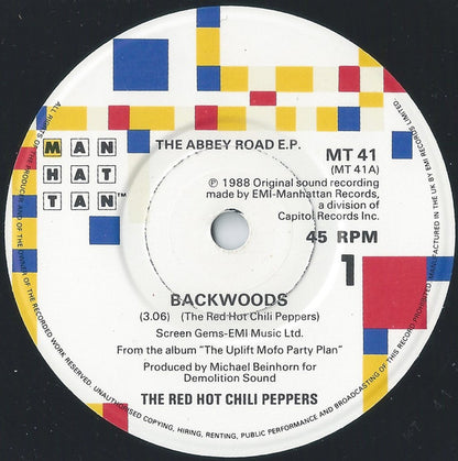 The Red Hot Chili Peppers* : The Abbey Road E.P. (7", EP)