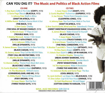 Various : Can You Dig It? The Music And Politics Of Black Action Films 1968-75 (2xCD, Comp)