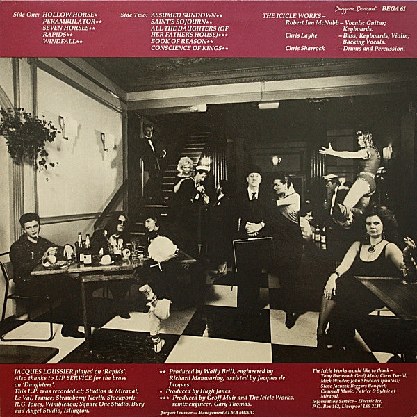 The Icicle Works : The Small Price Of A Bicycle (LP, Album)