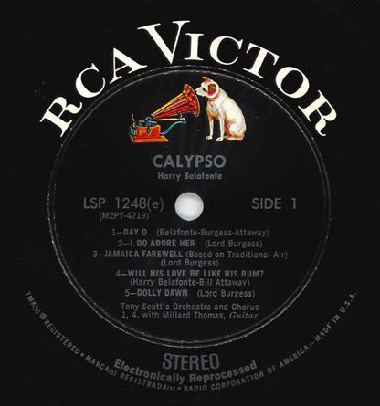 Harry Belafonte : Calypso (LP, Album, RE)