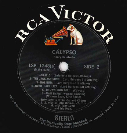 Harry Belafonte : Calypso (LP, Album, RE)
