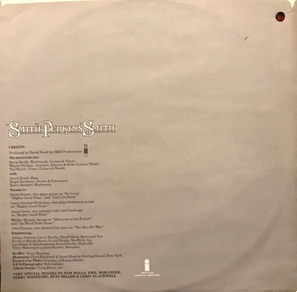 Smith Perkins Smith* : Smith Perkins Smith (LP, Album)