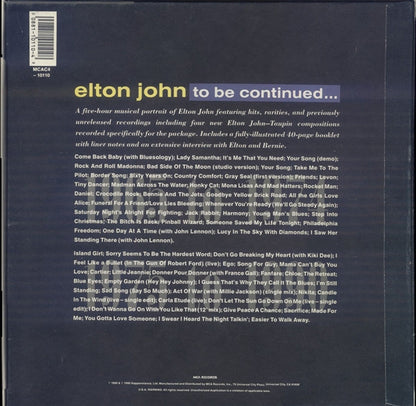 Elton John : To Be Continued... (4xCass, Comp + Box)