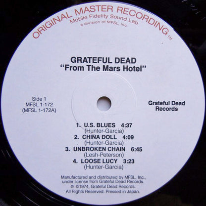 Grateful Dead* : From The Mars Hotel (LP, Album, RE)