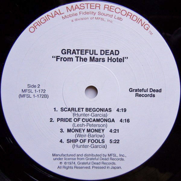 Grateful Dead* : From The Mars Hotel (LP, Album, RE)