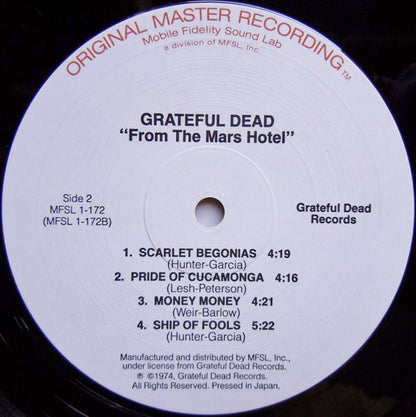Grateful Dead* : From The Mars Hotel (LP, Album, RE)