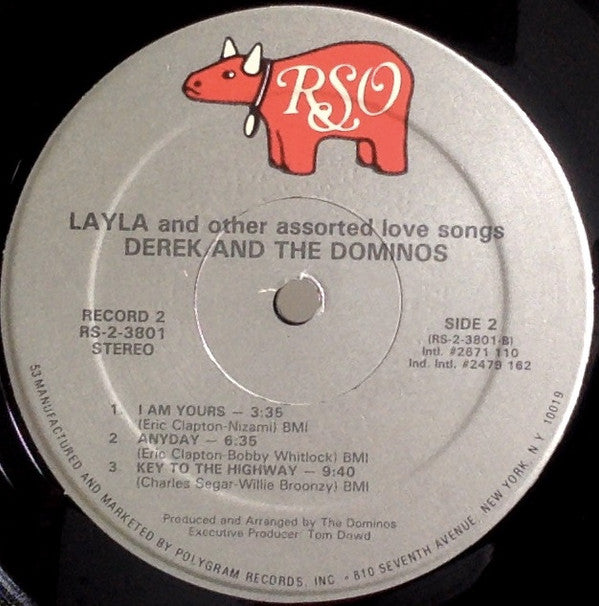 Derek And The Dominos* : Layla And Other Assorted Love Songs (2xLP, Album, RE, Hau)