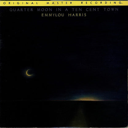 Emmylou Harris : Quarter Moon In A Ten Cent Town (LP, Album, Ltd, RE, RM)