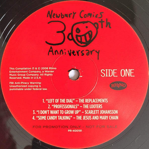 Various : Newbury Comics 30th Anniversary (12", Promo, Smplr)