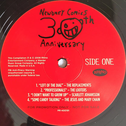 Various : Newbury Comics 30th Anniversary (12", Promo, Smplr)
