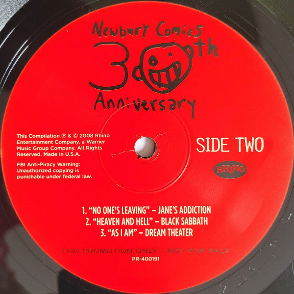 Various : Newbury Comics 30th Anniversary (12", Promo, Smplr)