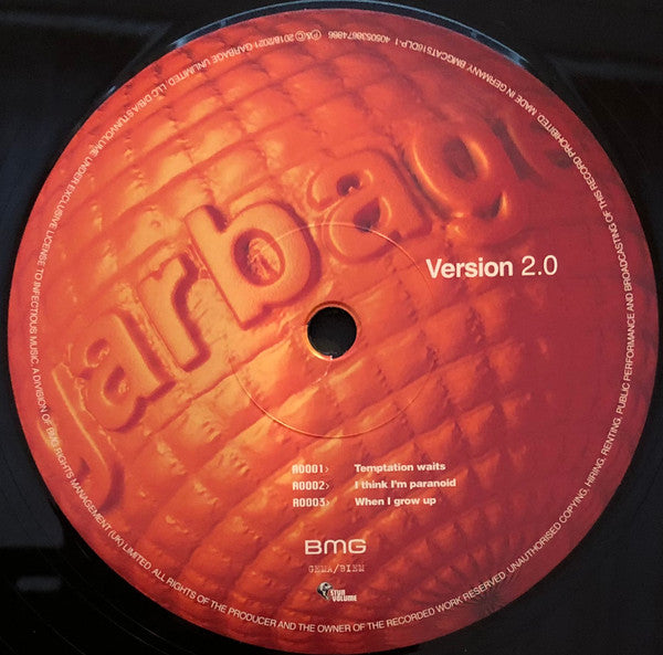 Garbage : Version 2.0 (2xLP, Album, RE, RM, 180)