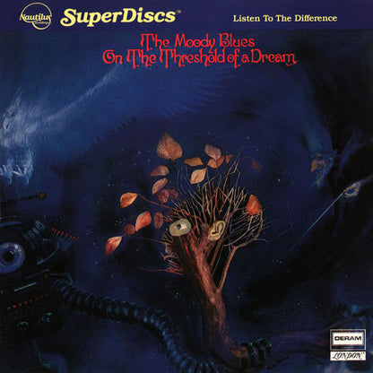 The Moody Blues : On The Threshold Of A Dream (LP, Album, RE, Hal)