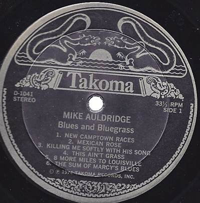 Mike Auldridge : Blues And Blue Grass (LP, Album)