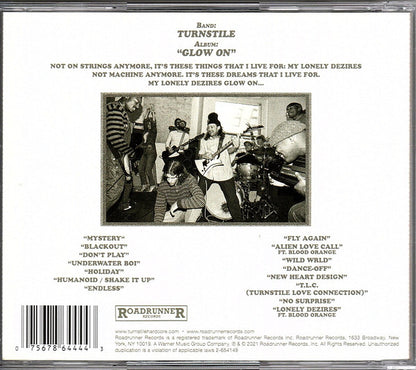 Turnstile (2) : Glow On (CD, Album)