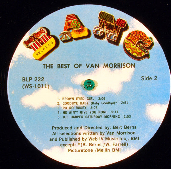 Van Morrison : The Best Of Van Morrison (LP, Comp, RE)
