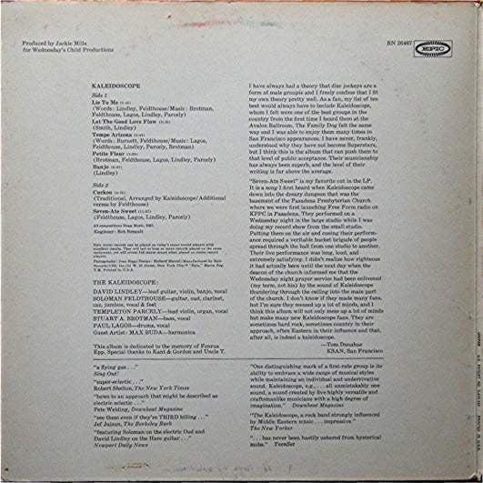 Kaleidoscope (3) : Incredible Kaleidoscope (LP, Album, Pit)