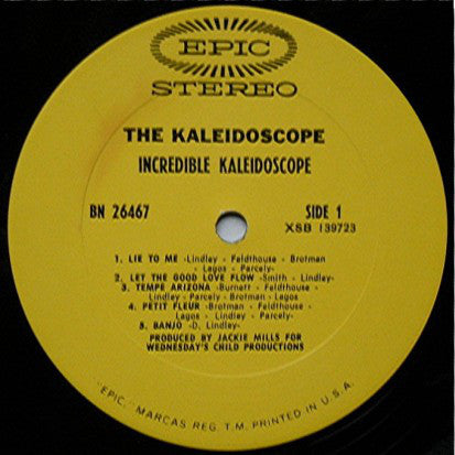 Kaleidoscope (3) : Incredible Kaleidoscope (LP, Album, Pit)
