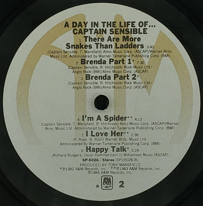 Captain Sensible : A Day In The Life Of ... (LP, Comp, B)