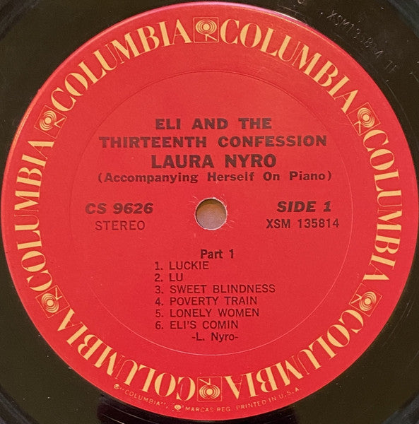 Laura Nyro : Eli And The Thirteenth Confession (LP, Album, RE, RP, Ter)