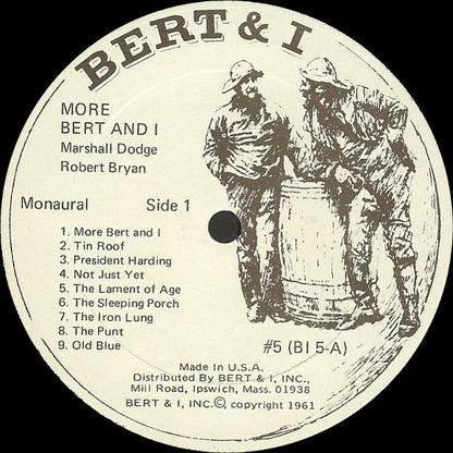 Robert Bryan (2), Marshall Dodge : More Bert And I ... And Other Stories From Down East (LP, Album, Mono)