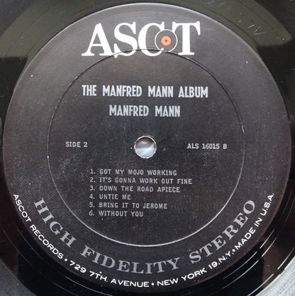 Manfred Mann : The Manfred Mann Album (LP, Album, Pit)