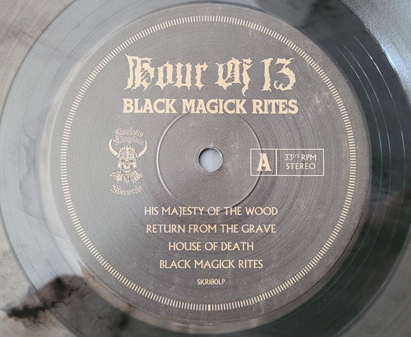 Hour Of 13 : Black Magick Rites (LP, Album, Cle)