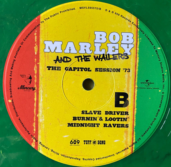 Bob Marley And The Wailers* : The Capitol Session '73 (2xLP, Album, Ltd, Gre)