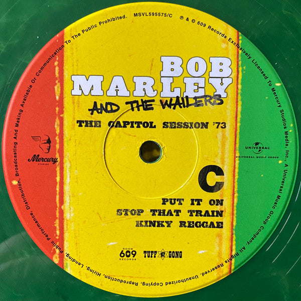 Bob Marley And The Wailers* : The Capitol Session '73 (2xLP, Album, Ltd, Gre)