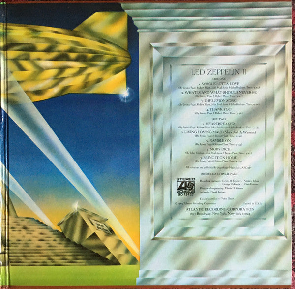 Led Zeppelin : Led Zeppelin II (LP, Album, RE, Spe)
