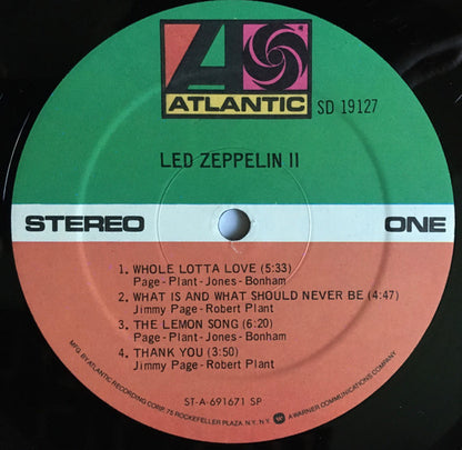 Led Zeppelin : Led Zeppelin II (LP, Album, RE, Spe)