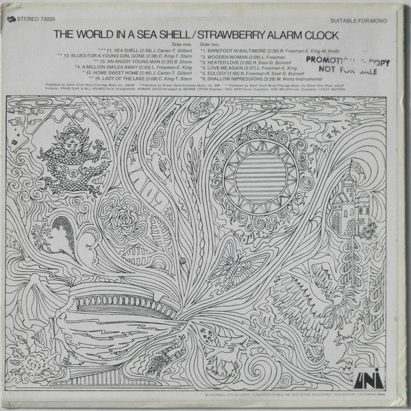 Strawberry Alarm Clock : The World In A Sea Shell (LP, Album)