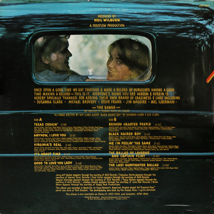 Guy Clark : Texas Cookin' (LP, Album, Ind)