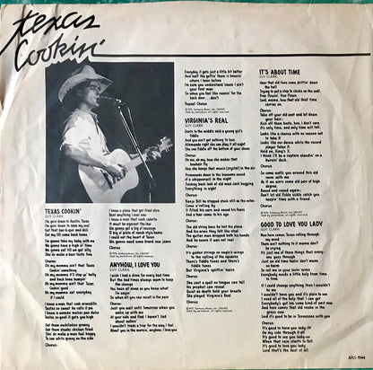 Guy Clark : Texas Cookin' (LP, Album, Ind)