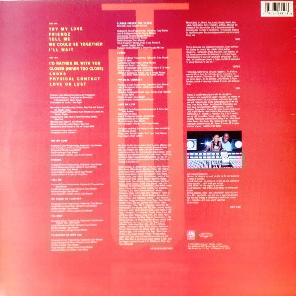 The Wooten Brothers : Try My Love (LP, Album)