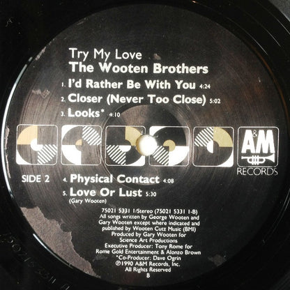 The Wooten Brothers : Try My Love (LP, Album)