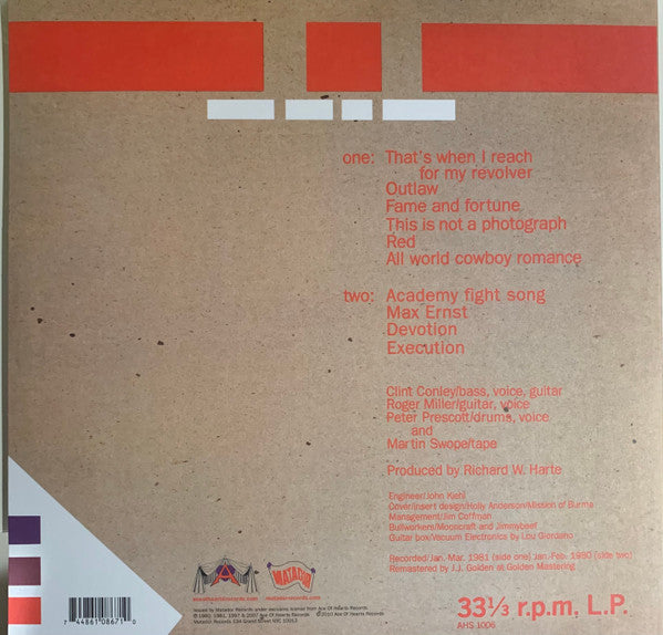 Mission Of Burma : Signals, Calls, And Marches (LP, EP, RE, RM)