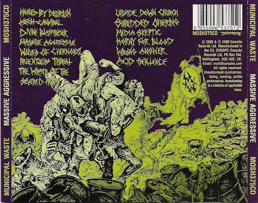 Municipal Waste : Massive Aggressive (CD, Album + Box, S/Edition)