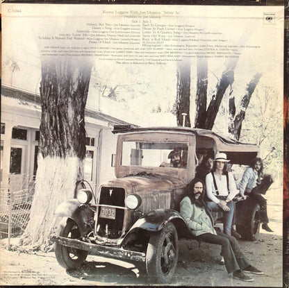 Kenny Loggins With Jim Messina* : Sittin' In (LP, Album, Pit)