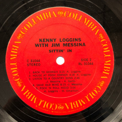 Kenny Loggins With Jim Messina* : Sittin' In (LP, Album, Pit)
