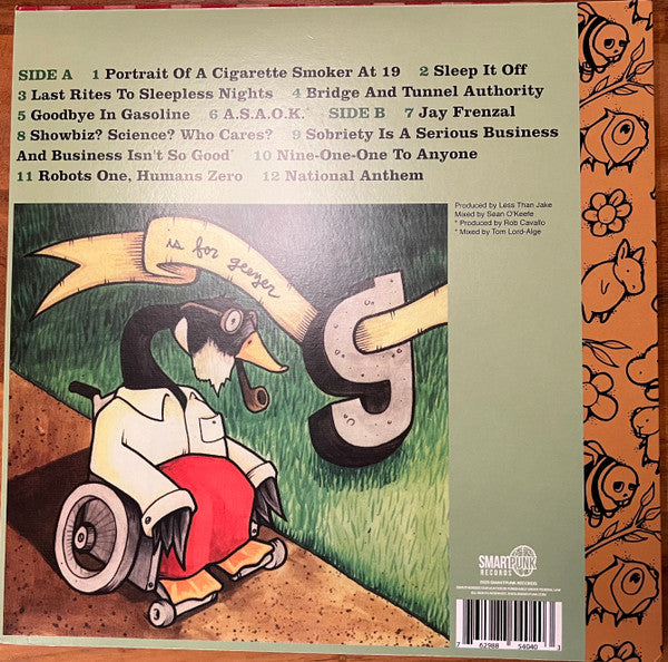 Less Than Jake : B Is For B-Sides (LP, Album, Ltd, RE, RP, Yel)