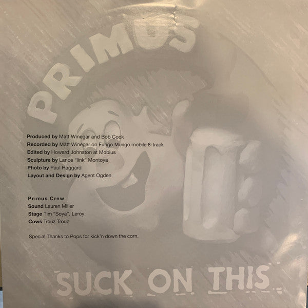 Primus : Suck On This (LP, Album, RE, Cob)